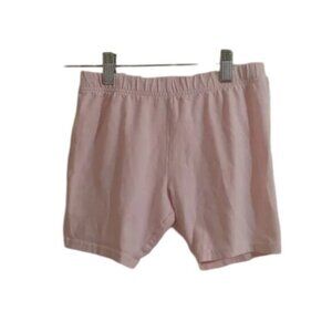 3/$25 Carter's Kid light pink pastel shorts 10/12 dance gymnastics Acro …
